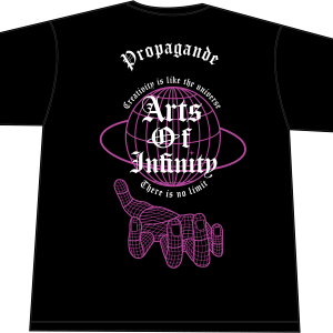 Mockup à plat du t-shirt rose vue de derrière